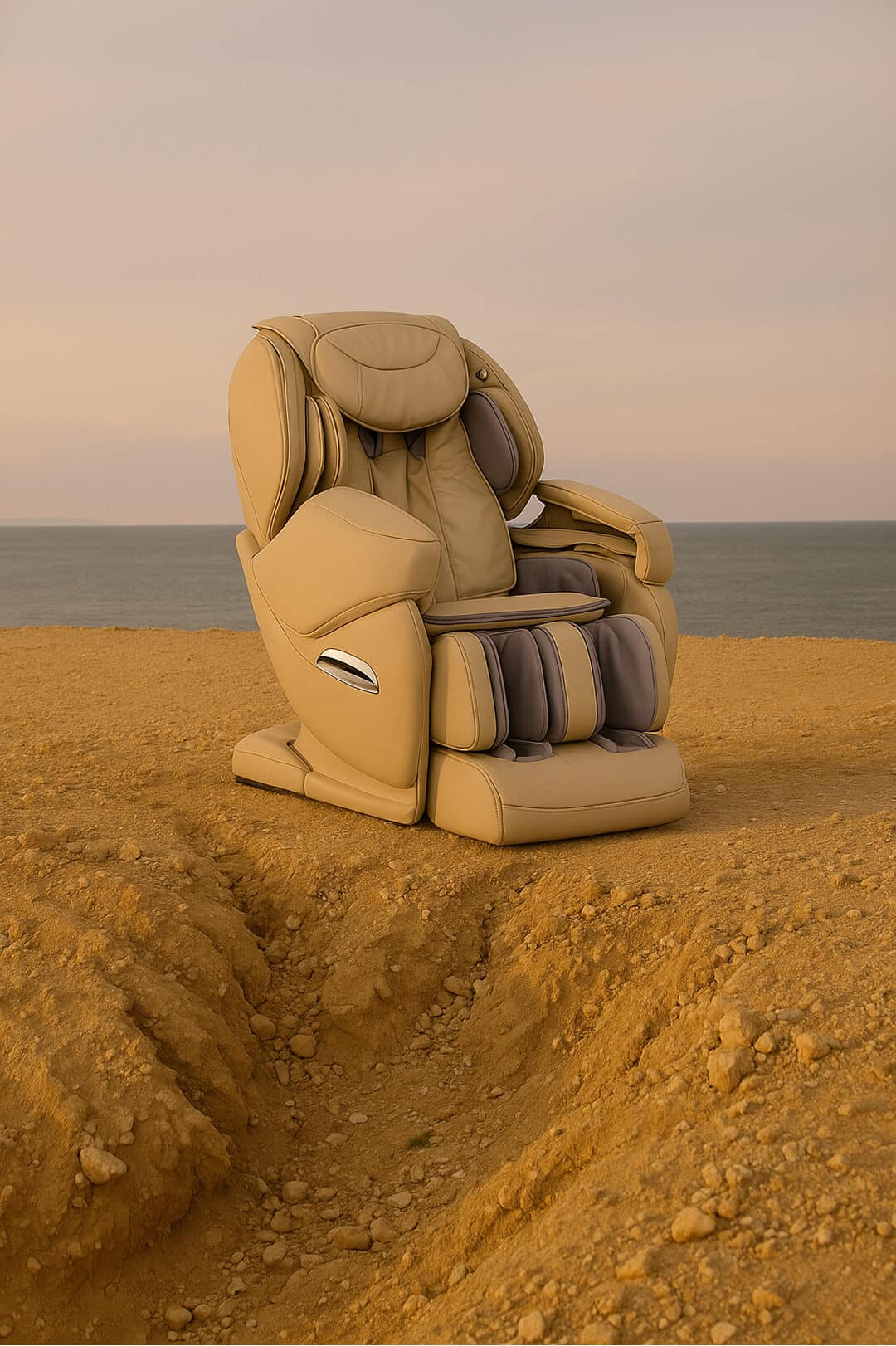 Massagestoel TotalSeat Capri Beige natuur