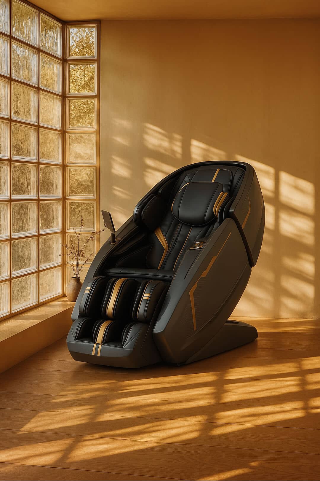 Massagestoel Totalseat Imperia zwart sfeer