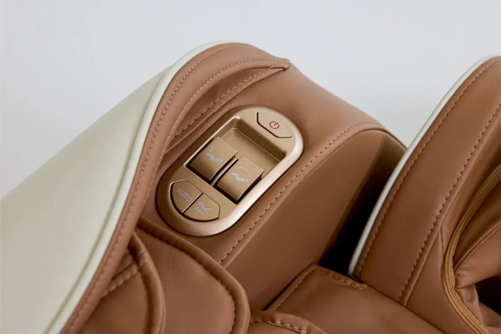 Massagestoel Totalseat Elmo Beige Detail