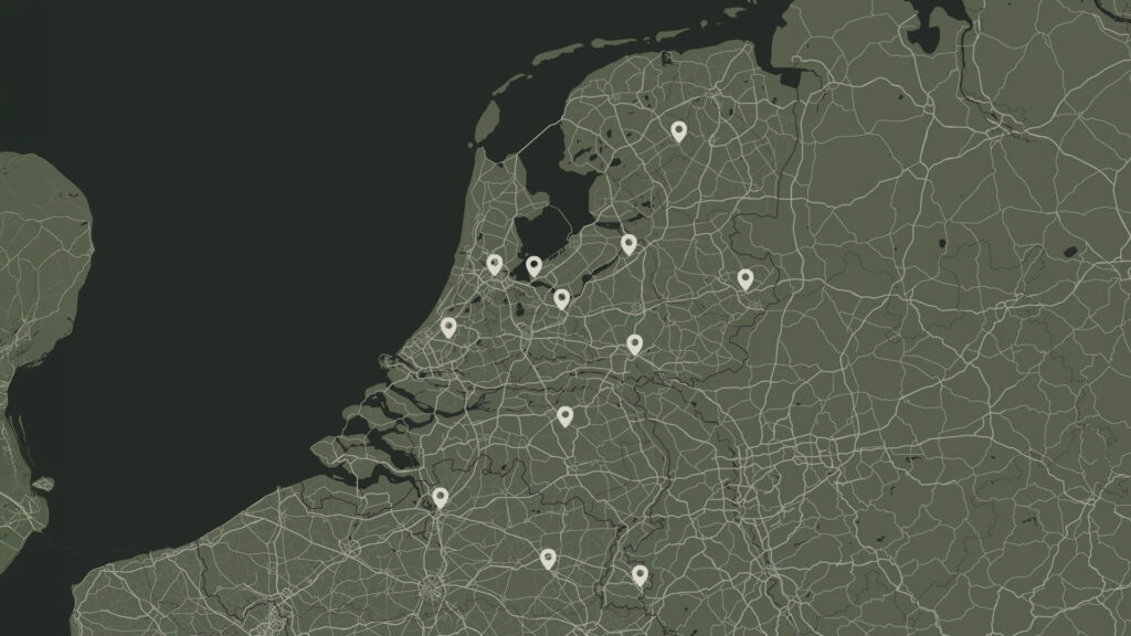 TotalSeat Plattegrond Showrooms