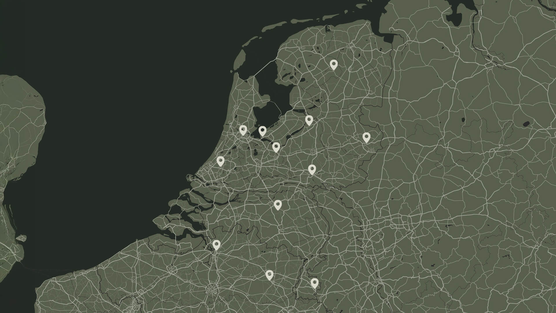TotalSeat Plattegrond Showrooms