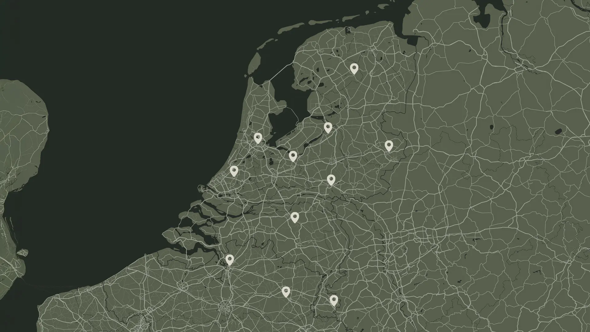 TotalSeat Plattegrond Showrooms